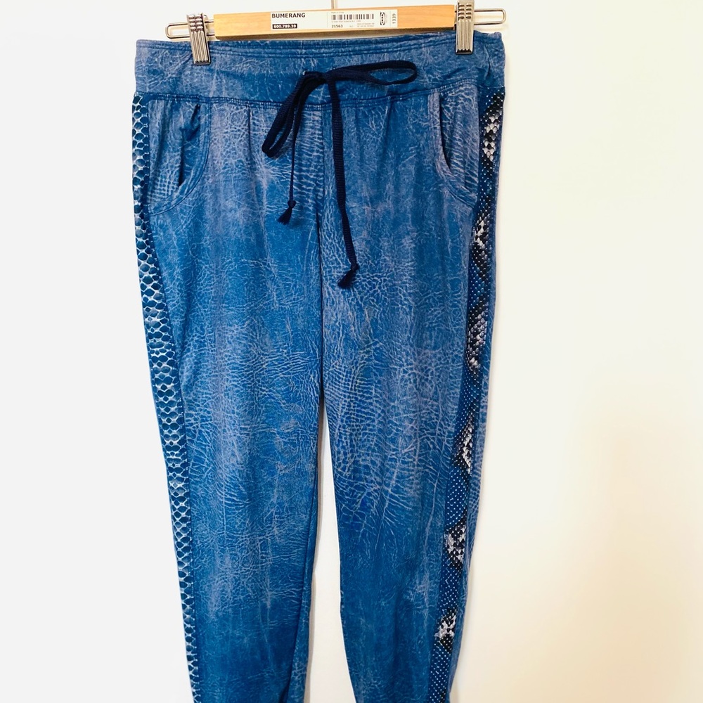PrismSport pants joggers blue snakeskin wash - Picture 5 of 12